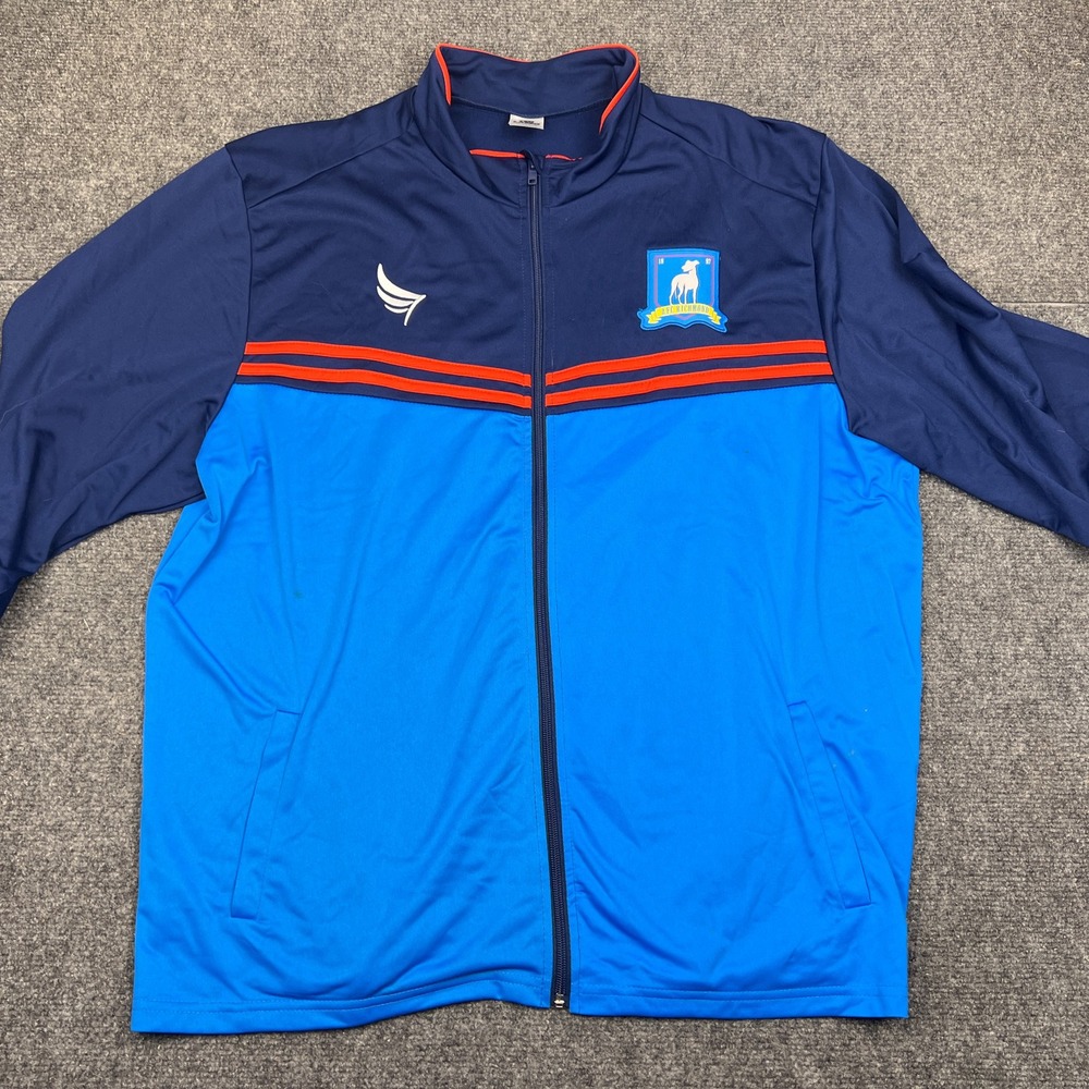 Ted Lasso AFC Richmond Track Suit Set XL Spirit Halloween Cosplay Blue Navy - Picture 12 of 16